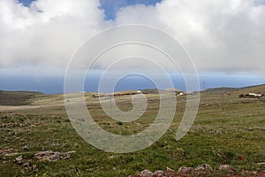 Hilly panorama of the interior of the island in the Teno Alta area