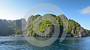 Hilly tropical islands at El Nido, Palawan, Philippines