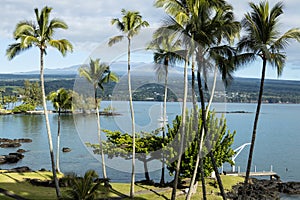 Hilo Bay from a resort hotel