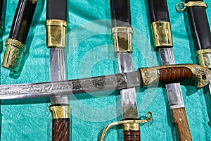 Hilt and part of the blade cosssack saber shaska