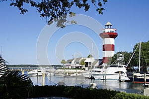 Hilton Head Harbour Town Lighthouse photo