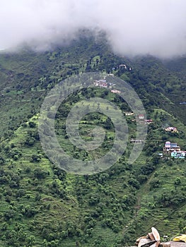 Himachal Pradesh beautifu village in khupadu