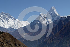 Himalayas Mountains, Everest Nepal photo
