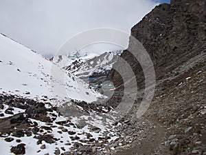 Himalaya chola pass photo