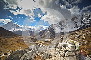 Himalaya landscape Nepal