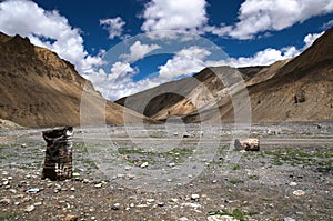 Himalaya Landscape & Oil Drums