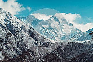 Himalaya mountain Everest landscape