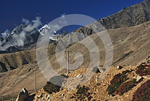 Himalaya Mountain landscape in Ngari Prefecture, Tibet