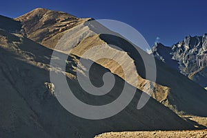 Himalaya Mountain landscape in Ngari Prefecture, Tibet