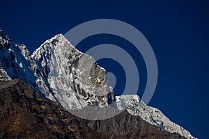 Himalaya mountain peak landscape