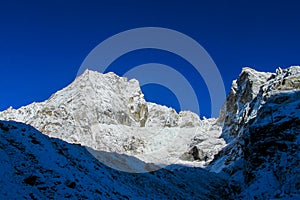 Himalaya mountains Everest Base Camp trek landscape