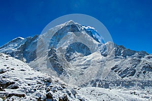 Himalaya mountains Everest Base Camp trek landscape