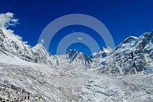 Himalaya mountains Everest Base Camp trek landscape