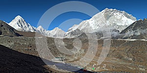 Himalaya mountains landscape