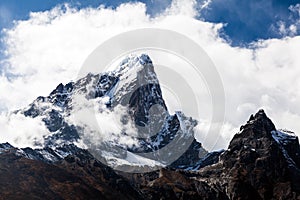 Himalaya mountains landscape, Nepal