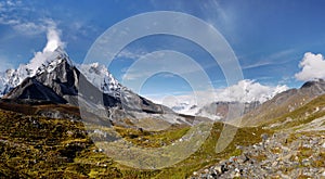 Himalaya Mountains Landscape Nepal