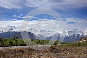 Himalaya mountains of Tibet