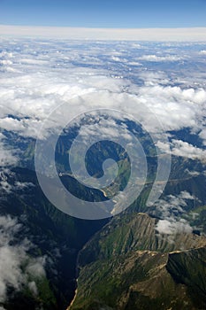 Himalaya mountains of Tibet