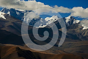 Himalaya mountains Tibet photo