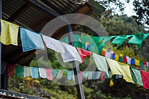 Tiger Nest Bhutan Monastery having beautiful background photo