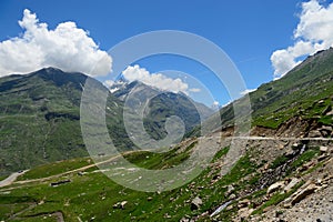 Himalayan Landscape from Himachal Valleys