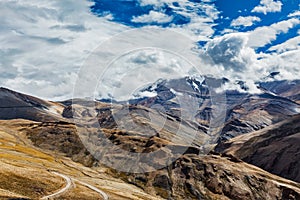 Himalayan landscape. Ladakh, India photo