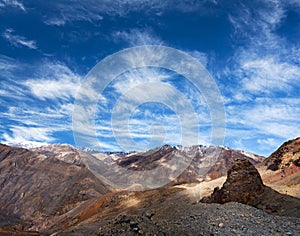 Himalayan mountain landscape in Ladakh, India