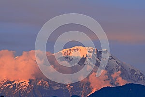 Himalayan mountain,pokhara,Nepal