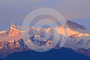 Himalayan mountain,pokhara,Nepal photo
