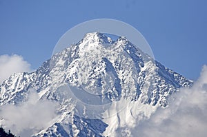 Himalayan Peak From Himahal Pradesh