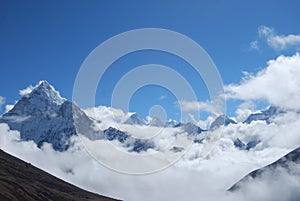 Himalayan Peaks & Clouds