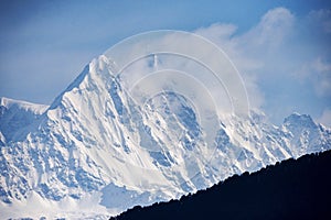 Himalayan peaks seen from Devriya Taaal, Garhwal, Uttarakhand, India