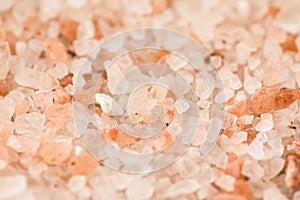 Himalayan pink crystal salt. Pink Salt Background