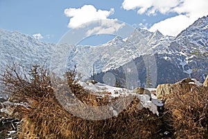 Himalayan Winter Landscape