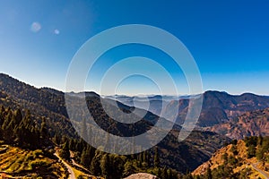 Himalayas alpine landscape of Uttarakhand, India