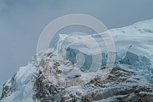 Himalayas Everest base camp trek valley views, EBC Nepal