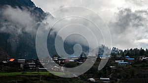 Himalayas landscape, Annapurna circuit trek