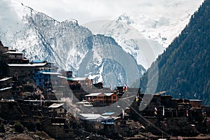 Himalayas landscape, Annapurna circuit trek