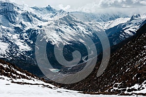 Himalayas landscape, Annapurna circuit trek