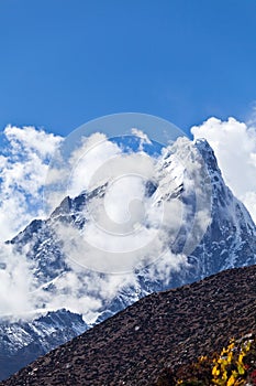 Himalayas landscape in Nepal