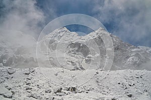 Himalayas near Kanchenjunga