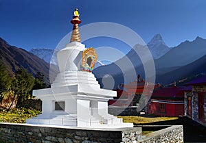 Himalayas, Tengboche Buddhist Monastery photo