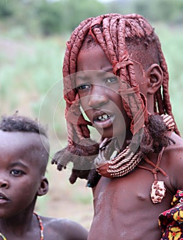 Himba children