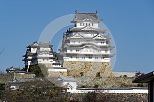 Himeji Castle in Hyogo, Japan. A National Treasure and a Unesco World Heritage Site