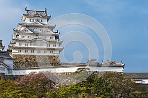 Himeji castle in Japan