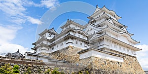 Himeji Castle, a national treasure and a UNESCO world heritage s