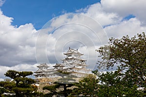 Himeji Castle, a national treasure and a world heritage site