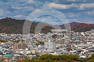 Himeji residence downtown aerial view