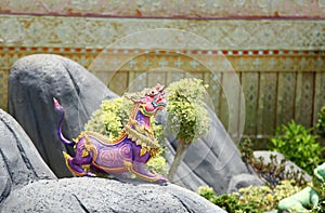 Himmapan animals statue