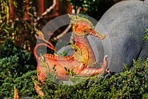 Himmapan creature at Royal Cremation Structure , Bangkok in Thai